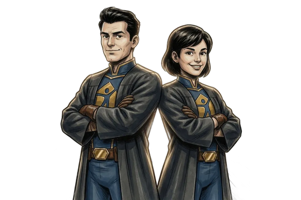 Die Vermieterhelden Jayson und Jaysa